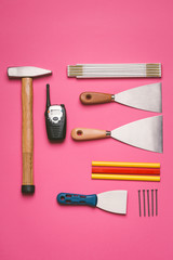 Set of construction tools