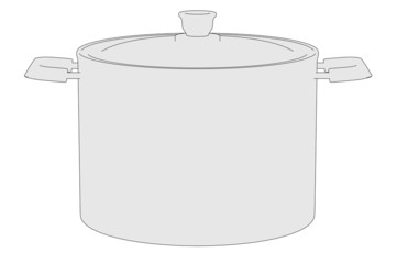 cartoon image of cooking pot
