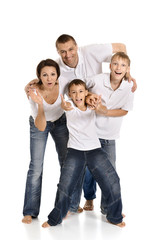 Obraz premium Happy family