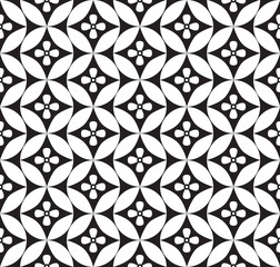 Floral pattern. Flower seamless background. Geometric texture