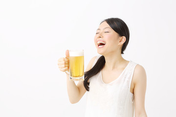 ビール・女性