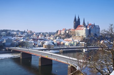 Obraz premium Meissen Albrechtsburg Winter 07