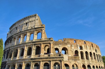 Fototapeta na wymiar Rom Kolosseum - Rom Colosseum 10
