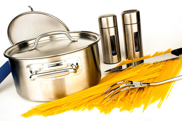 Spaghetti kochen