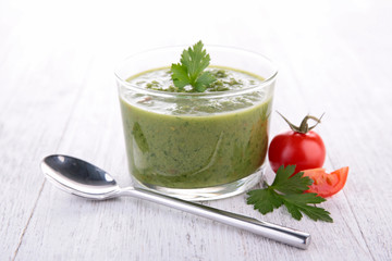 vegetable soup or cocktail