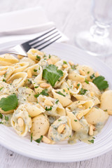 pasta and cream