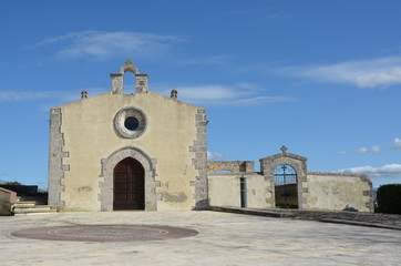 Fototapeta na wymiar ancient sardinian church