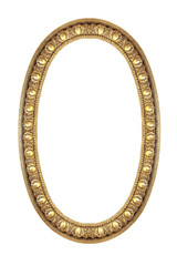 Gold vintage frame