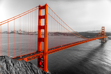 Obrazy na Szkle  Golden Gate, San Francisco, Kalifornia, USA.