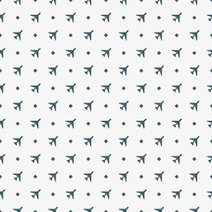 Vector pattern made with little planes