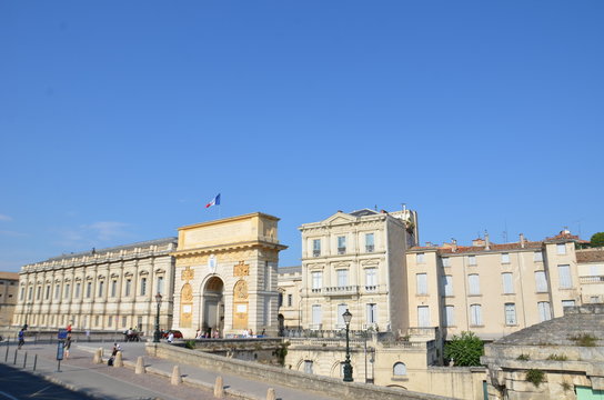 Ville de Montpellier en France