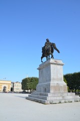 Statue équestre de Louis XIV, promenade du Peyrou