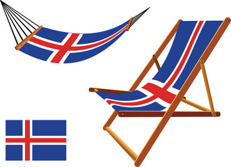 iceland hammock and deck chair set