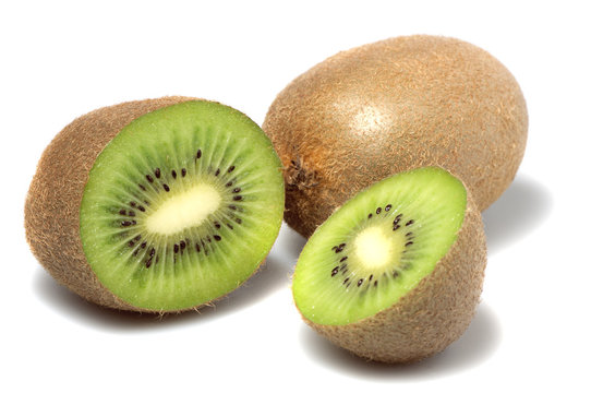 Kiwi fruit Isolatet on white background