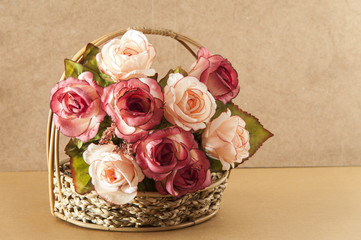 rose flowers,retro