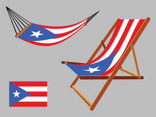 puerto rico hammock and deck chair set