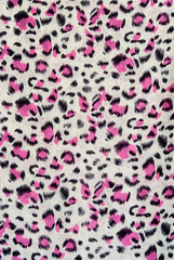 The fabric of motifs leopard