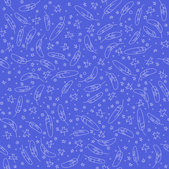 Hand Drawn Seamless Vector Wallpapers