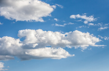 sky with clouds and sun
