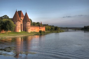 Naklejka premium Zamek w Malborku