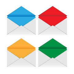 Colored envelopes