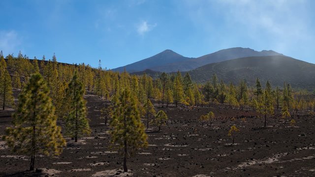 mount teide time lapse