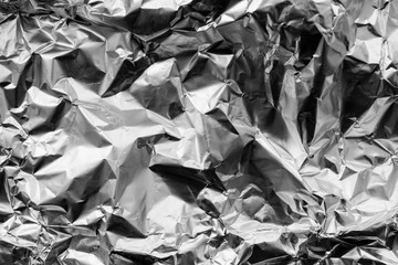 Crumpled foil