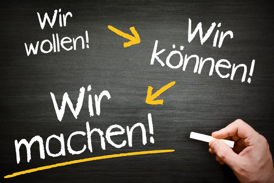 Wir machen!