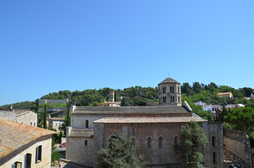 Naklejka premium Vue de Gérone en Espagne