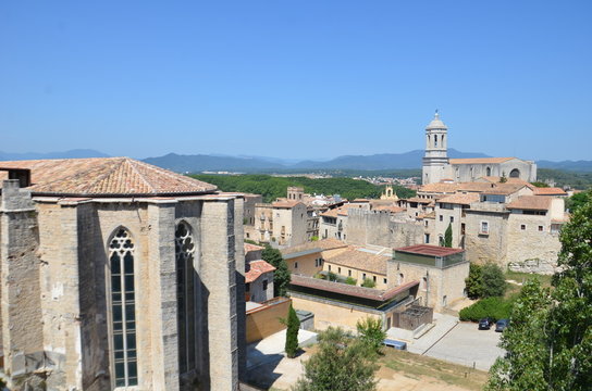 Ville de G&eacute;rone, Girona, Espagne