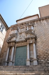 Vieille ville de Gérone en Espagne