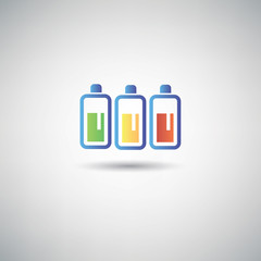 Battery symbol,vector
