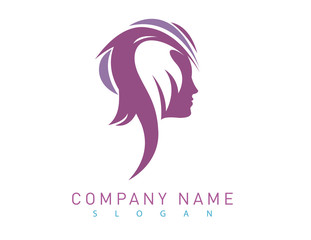 Profile woman logo