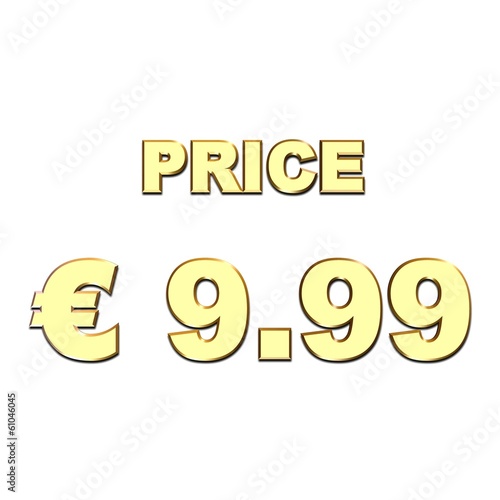 "price 9,99 euro" Stock photo and royalty-free images on Fotolia.com