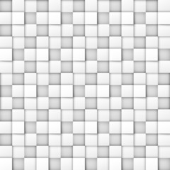 White vector geometric background