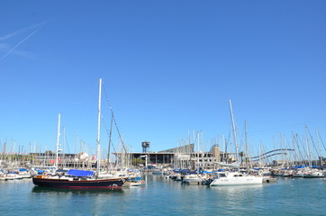 Fototapeta premium Barcelone, Espagne, quais