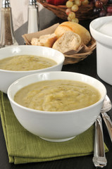 Potato leek soup