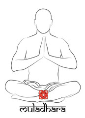 Muladhara yoga chakra - 61048215