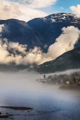 Blick auf Nordfjord in Norwegen © Kotangens