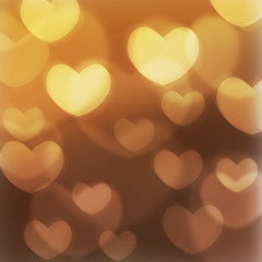 texture, abstract background is the heart in love bokeh light