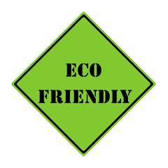 Eco Friendly Sign