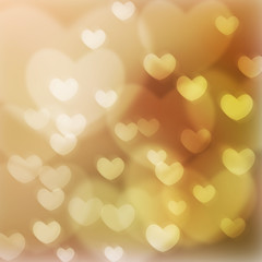 texture, abstract background is the heart in love bokeh light