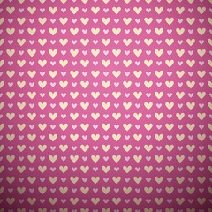 Romantic vector seamless pattern (tiling).