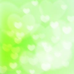 texture, abstract background is the heart in love bokeh light
