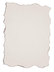 burnt paper