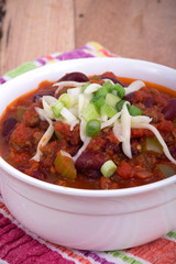 chili con carne bowl