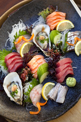Poisson, thon, saumon, sushi, japon, sashimi, japonais 