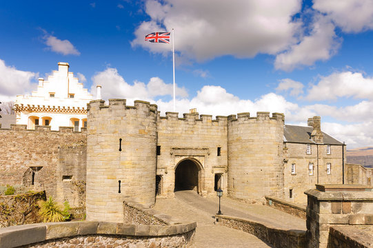 Stirling castle entrance gatehouse