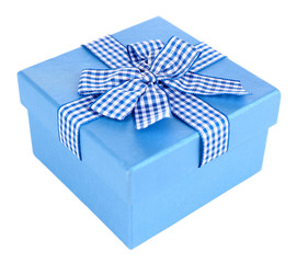 Gift box isolated on white