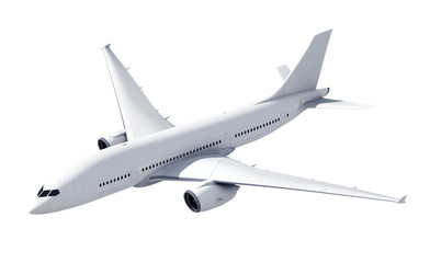 Fototapeta premium Samolot w powietrzu